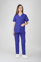 PRAGATI TRENDS Women Scrub Suit-Ideal for Doctors,Nurses,Dentists&Healthcare Professionals-RB38 Gown Hospital Scrub