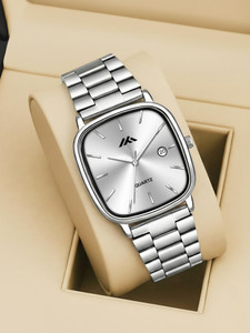 PRAIZY Date Functioning Square Dial Adjustable Chain