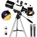 HD Astronomical Telescope Portable Tripod High Power Terrestrial Space Monocular Telescope Spotting Scope kids Gift With Phone Holder