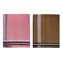 PRAKASAM COTTON Mens Cotton Kerala Thalapathi Border Single (1.28x2.00 mtrs) Dhoti for Mens