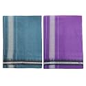 PRAKASAM COTTON Mens Cotton Kerala Thalapathi Border Single (1.28x2.00 mtrs) Dhoti for Mens