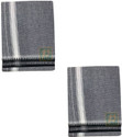 Prakasam Cotton Mens Thalapathi Border Ash Colour Single (1.28X2.00 mtrs) Solid Men Dhoti