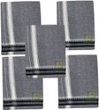 Prakasam Cotton Mens Thalapathi Border Ash Colour Single (1.28X2.00 mtrs) Solid Men Dhoti