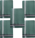 Prakasam Cotton Premium quality Olive green Thalapathi Border Single (1.28X2.00 mtrs) Mens Solid Men Dhoti