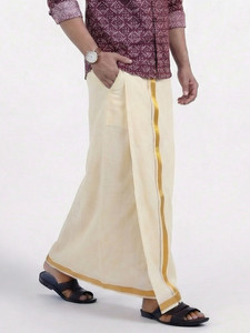 prakasam cotton solid men dhoti