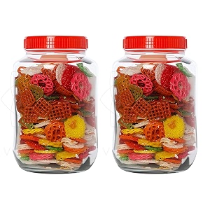 PRAMUKH FASHION Glass Jars and Containers 2000