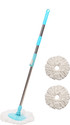 Pranays Kleanup Efficient Spin Mop-Rod SetWet 