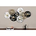 pranjals house Decorative Metal Handpainted Rustic Iron Wall Hanging of Aesthetic Art Sculpture for Home Office Wall Decor/Wall Hanging (36 x 20 Inches)