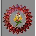 pranjals house Metal Krishna Wall Decor For Living Room/Wall Decorations/Wall Hangings for Home Decoration/Wall Hanging Decorative Items/Aesthetic Room Decor/ 3D wall decor/Modern wall art (22 Inch)