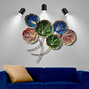 pranjals house wall decor for living roomwall decorationswall hangings for home decorationwall hanging decorative itemsaesthetic room decor 3d wall decormodern wall art multi 3d leaf