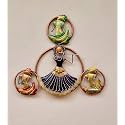 pranjals house Wall Hanging Doll Frames for Home Wall Decor Art Sculpture for Home Hall Living Room Decoration