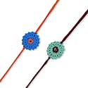 Prapti Handicrafts Handmade Designer Crochet Eco-Friendly Rakhi For Brothers,Sisters,kids Combo Pack