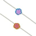 Prapti Handicrafts Handmade Designer Crochet Eco-Friendly Rakhi For Brothers,Sisters,kids Combo Pack