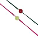 Prapti Handicrafts Handmade Designer Crochet Eco-Friendly Rakhi For Brothers,Sisters,kids Combo Pack