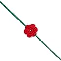 Prapti Handicrafts Handmade Designer Crochet Eco-Friendly Rakhi For Brothers,Sisters,kids Combo Pack