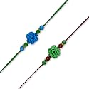 Prapti Handicrafts Handmade Designer Crochet Eco-Friendly Rakhi For Brothers,Sisters,kids Combo Pack