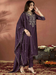 Prasha Fashion Embroidered Kurta Trouser Pant