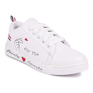 PrasKing Stylish Casual Sneaker Shoes for Women