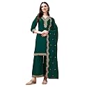Pratham Blue Kurta Set for Women Silk