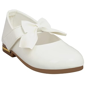 casual leather girl39s bellie fashinable flat ballet for baby girl39s white 12_months