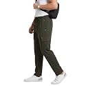 Pravarsha Men39s Cotton Cargo Jogger Pants Relaxed