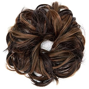 messy hair bun extensions chignons hair hair scrunchie scrunchy updo hairpiece hair extensions ideal for women wedding and other function