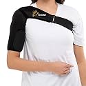 Right Arm Shoulder Support Adjustable Neoprene Stretch Strap Wrap Belt Band Pads Gym Guard Brace Support Medical Posture Compression (X-Large)