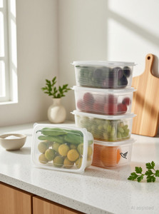 prayati plastic fridge container  - 1800 ml