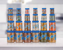 prayati Plastic Grocery Container  - 1200 ml, 650 ml, 350 ml, 250 ml (Pack of 24, Blue)