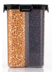 prayati plastic grocery container  - 2500 ml black
