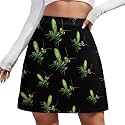 Praying Mantis Indonesia Skorts for Women Mini A-line Skirt Casual Tennis Golf Short Skirts