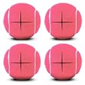 Pre-Cut Tennis Balls for Walkers – Set of 4, Pink