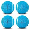 Pre-Cut Tennis Balls for Walkers – Set of 4, Light Blue