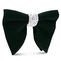 Pre-Tied Velvet Bow Ties for Men Tuxedo Oversized Bowtie