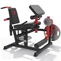 Preacher Leg Extension Curl Machine - Seated Hamstring Curl Lower Body Workouts for Fitness Equipment Lying Plate Loaded Adjustable Home Gym