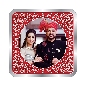 truesilver acpl bis hallmarked personalised silver coin 10 gram  20 gram  50 gram  100 gram newly married marriage wedding anniversary 999 pure by acpl