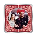 TRUESILVER ACPL BIS Hallmarked Personalised Silver Coin 10 Gram | 20 Gram | 50 Gram | 100 Gram Newly Married, Marriage, Wedding, Anniversary, 999 Pure by ACPL