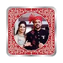 TRUESILVER ACPL BIS Hallmarked Personalised Silver Coin 10 Gram | 20 Gram | 50 Gram | 100 Gram Newly Married, Marriage, Wedding, Anniversary, 999 Pure by ACPL