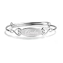 Precious Pieces Children's Bangle Bracelet, .925 Sterling Silver