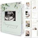 Pregnancy Journal for First Time Moms Gifts - 90 Pages Hardcover (Sage)