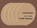 Preha The Smart Choice 16 X16 Inches Round MDF Board Cutouts for Art & Craft Mdf Board Sheet Pack of 3 Pine Wood Veneer (40 cm x 40 cm)