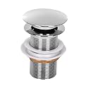 Prem’s Wash Basin Pop Up Waste Coupling 3” Full Thread – Universal Drain Outlet, Rust Proof & Durable