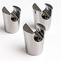 Multi-Purpose Wall Mounted Hook for Faucet,Health Faucet Holder,Hand Shower Holder PVC Metarial (Pack of 3)