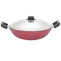 PREMIER Non Stick Kadai with Stainless Steel lid (24 CM)