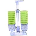 PREMIER PLANTS Xinyou XY-2882 Aquarium Fliter, Biochemical Bio Sponge Cotton Oxygen Pump Betta Fry Fish Tank Water Fall Double Foam Sponge Fliters (No Motor Attached)
