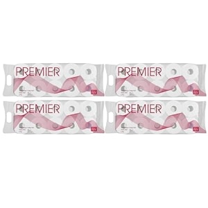 premier toilet tissue rolls 8000 pulls  2-ply soft absorbent bathroom tissue  200 pulls x 40 rolls  strong gentle toilet tissue paper for office travel family pack 10in1 toilet paper roll