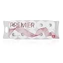 Premier Toilet Tissue Rolls (2000 Pulls) | 2-Ply Soft Absorbent Bathroom Tissue | 200 Pulls x 10 Rolls | Strong, Gentle Toilet Tissue Paper for Office, Travel, Family Pack (10in1) Toilet Paper Roll