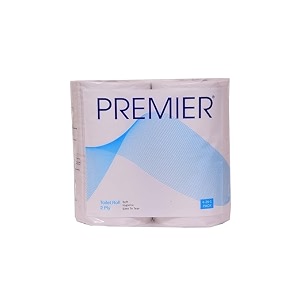 premier toilet tissue paper roll - 115 x 95 cm 2 ply pack