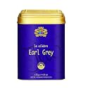 Premiers Earl Grey Flavoured Tea, Citrus-Infused Black Loose Leaf, 125 g (Approx. 62 Cups), Garden-Fresh, Suitable for Hot or Iced Brewing, Elegant Square Metal Caddy