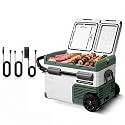 A-Premium 12 Volt Refrigerator 39QT/36.7L Portable Car Fridge Cooler